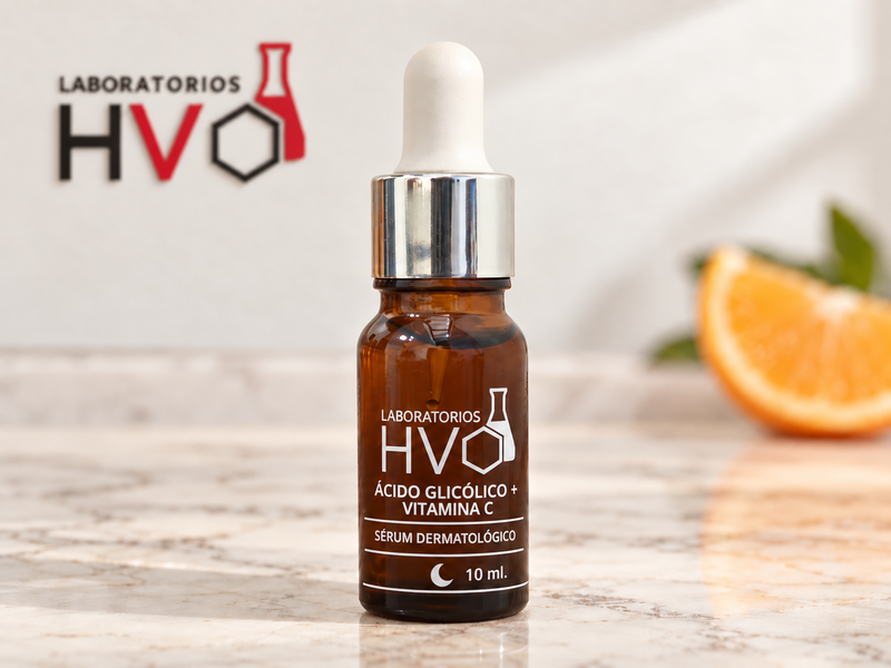 ÁCIDO GLICÓLICO + VITAMINA C (SÉRUM DERMATOLÓGICO)