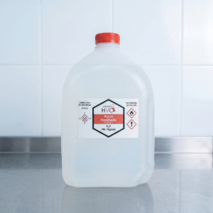 AGUA DESTILADA CON ENVASE