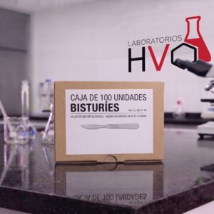 Caja de bisturí de 100 unidades