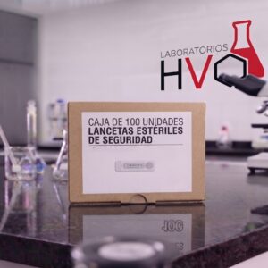 Caja de lancetas de 100 unidades