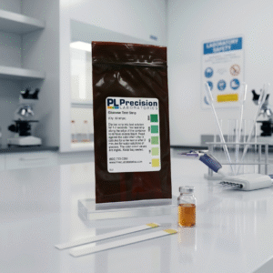 TIRAS PLÁSTICAS PARA PRUEBAS DE GLUCOSA