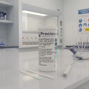 Tiras plásticas para bajo nivel de cloro (0 a 10 PPM)