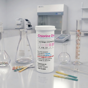 Tiras plásticas para bajo nivel de dióxido de cloro (0 A 10 PPM)
