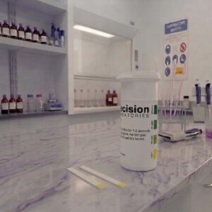 Tiras plásticas para medir amonio cuaternario (0-400 PPM)