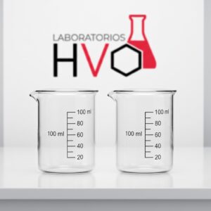 Vasos de precipitación de vidrio de 100 ml