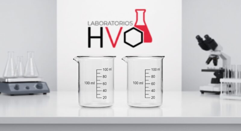 Vasos de precipitación de vidrio de 100 ml